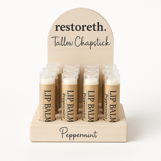 Peppermint Tallow Lip Balm