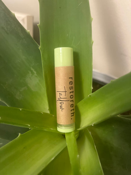Peppermint Tallow Lip Balm